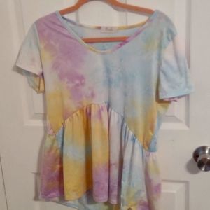 The dye shirt